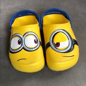 Minion Crocs size 13